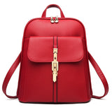 Xajzpa Fashion Versatile Zipper Bag Women Large Capacity Cute Girls Single Shoulder Strap Or Double Strap Backpack
