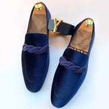 Xajzpa - Loafers Shoes Men Shoes Faux Suede Low Heel Multicolor Classic Professional Comfortable Non Slip Business Banquet Shoes HC467