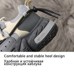 Xajzpa - Sneakers Women Spring Chunky Sneakers New Design Quality Woman Shoes Thick Sole Platform Sneakers Ladies Sport Shoes