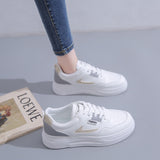 Xajzpa - Small White Shoes Women Spring Autumn Women's Shoes Korean Version Casual Woman Shoes Sneakers Students Thick Sole Board Shoes