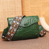 Xajzpa - Women Soft Genuine Leather Handbags Luxury Designer Shoulder Crossbody Bags Fashion Letter Cow Leather Ladies Messenger Tote Sac