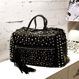 Xajzpa - Women's bag luxury designer purses and handbags Shoulder bags vintage Rivet tote bag for women Large capacity travel bag purse