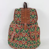 Xajzpa - Women Printing Backpack Canvas School Bags For Teenagers Large Shoulder Bag Weekend Travel Rucksack High Quality