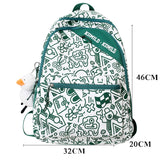 Xajzpa - Women Backpack Fashion Printing Backpack Mochila For Teenage Travel Backbag Girls Waterproof Nylon Bagpack School Shoulder Bag