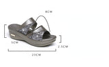 Xajzpa - Comfortable Sandals Women Summer Fashion New Wedge Platform Women Fish Mouth Slippers Women's Shoes on Offer