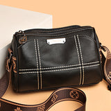 Xajzpa - Cowhide Women's Bag Summer New Leather Soft Leather Single Bag Soft Messenger Bag Luxury Bag Women's Shoulder