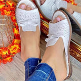 Xajzpa - New Slippers Women Casual Flats Shoes Summer Woman Shoes Slingback Sandals Fashion Ladies Flip Flops Daily Walking Woman Slides