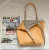 Xajzpa - Luxury women's high-end leather handbag shoulder bag handbag large A4 university school work business bag women's double bread