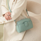 Xajzpa - Luxury Women Crossbody Bags Elegant Soft Ladies  PU Leather Purse Female Shoulder Tote Bag Handbag Shoulder Bag