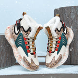 Xajzpa - men boots New Winter Slippers Warm Men Shoes Waterproof Non-Slip Plush Sneakers Male tenis shoes