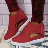 Xajzpa - Women Fashion Stylish Wedge Sneakers