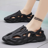 Xajzpa - Summer Men Slippers Comfortable Platform Outdoor Sandals Clogs Beach Slippers Flip Flops Male Indoor Home Slides Bathroom Shoes