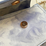Xajzpa - Mini Messenger Bag Female Fashion Gradient Color Tote Bag Luxury Leather  Purses and Handbags Flap Chain Retro