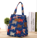 Xajzpa - Fashion Lunch Bag Insulated Thermal  Lovely Cat Multicolor Breakfast Box Bags Women Portable Hand Pack Picnic Travel Products