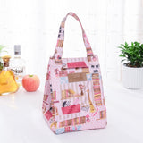 Xajzpa - Fashion Lunch Bag Insulated Thermal  Lovely Cat Multicolor Breakfast Box Bags Women Portable Hand Pack Picnic Travel Products