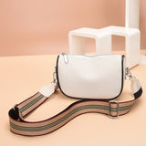 Xajzpa - Trend Fashion Crossbody Designer Handbags Women'S Genuine Leather Saddle Casual Vintage Tote Shoulder Bag For Girl Messenger Bag