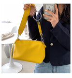 Xajzpa - New Ladies Candy Color Messenger Bag Fashion Trendy Brand Designer Casual Shoulder Bag Texture Chain All-match Shopping Bag