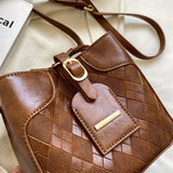 Xajzpa - Fashion High Quality Leather Handbag Women Sling Bag Female Luxury Bag for Women Free Shipping Wholesale Purses and Handbags