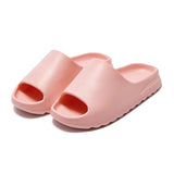 Xajzpa - Summer Women Cute Cartoon Slides Platform Flat Heel Eva Sole Soft Non Slip Lightweight Indoor Slippers Bathroom Ladies Shoes