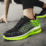 Xajzpa - Casual Men's Running Shoes Air Cushion Breathable Lightweight Fashion Male Tennis Sneakers Men Lace-up Outdoor Sports Traienrs
