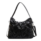 Xajzpa - Korean Nylon Brand Shoulder Bag 2023 New Pu Leather Side Bags for Women Ladies Crossbody Fashion Luxury Designer Female Handbags
