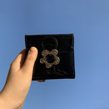 Xajzpa - Fashion Cute Women Purse PU Bright Leather Design Wallet Sweet Ladies Mini Purses Vintage Style Female Short Wallets Card Bag