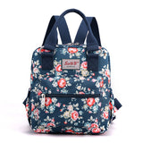 Xajzpa - Pastoral style Women Backpack Girls Nylon Travel Daypacks Printed Flower Vintage Rucksack Youth School Female Backpack