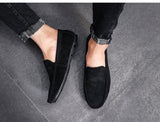 Xajzpa - Fashion Mens Loafers Zapatos De Hombre Formal Dresses Men Shoes Business Casual Green Orange Moccasin Sneakers Flats Walking