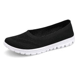 Xajzpa - Women's Shoes Spring Slip-on Flat Shoes for Women Loafers Lightweight Black Sneakers Ballet Flats Shoes Zapatilla Mujer
