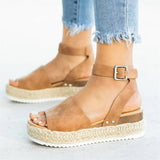 Xajzpa - Espadrille Platform Sandals