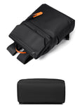 Xajzpa - High Quality Waterproof Men's Laptop Backpack Fashion Brand Designer Black Backpack for Business Urban Man Backpack USB Charging