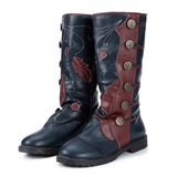 Xajzpa - Nice Roman Style Autumn and Winter New Boots Round Toe Wedge Embroidered Couple Boots Plus Size