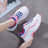 Xajzpa - Women Platform Sneakers Ladies Sports Casual Shoes Vulcanized Fashion Chunky Outdoor Sneakers Breathable Trainers Female