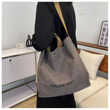 Xajzpa - Quality Women Bag Large Big Capacity Women Casual Tote Handbag  Shoulder Bag men Canvas Crossbody Lady&#39;s Hand bags for couple