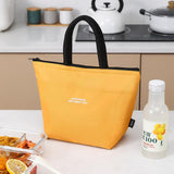 Xajzpa - Portable Lunch Bag New Thermal Insulated Lunch Box Tote Cooler Handbag Bento Pouch Dinner Container School Food Storage Bags