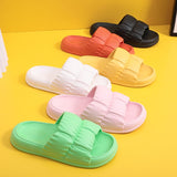 Xajzpa Home Soft Sole Cloud Slippers Women Non Slip Platform Bathroom slides Woman Summer Thick Bottom Sandals Flip Flops