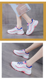 Xajzpa - Women Platform Sneakers Ladies Sports Casual Shoes Vulcanized Fashion Chunky Outdoor Sneakers Breathable Trainers Female