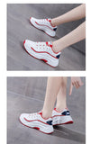 Xajzpa - Women Platform Sneakers Ladies Sports Casual Shoes Vulcanized Fashion Chunky Outdoor Sneakers Breathable Trainers Female