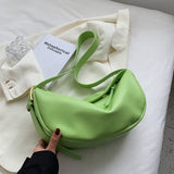 Xajzpa - Crossbody Bags for Women Large Capacity Luxury Handbags Solid Soft Shoulder Bags Female Casual Travel Hobos Bag Vintage Sac New