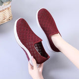 Xajzpa - New Summer Korean Breathable Mesh Comfortable Women Shoes Hollow Casual Walking Sneakers Flats Ladies Solid Shoes