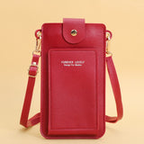 Xajzpa - Fashion Multifunction Touch Screen Mini Shoulder Bag Woman Daily Clutch Bolsas Women's Crossbody Bag Wallet Handbag Purse
