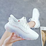 Xajzpa - 2023 Spring Summer Autumn Mesh Sneakers Women Big Size Running Sports Shoes Female Fashion Casual Zapatos De Mujer Shoe