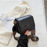 Xajzpa - Fashion Brand Women's Small Crossbody Bag Lightweight PU Leather Messenger Bag Flap Handbag Purse Vintage Travel Bag for Female