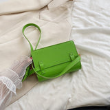 Xajzpa - Crossbody Bags for Women Trend Designer PU Leather Shoulder Bag Female Luxury Brand Handbags Purse Candy Color