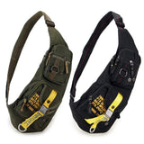 Xajzpa - Top Quality Nylon Men Sling Rucksack Chest Bag Satchel Travel Military Waterproof Cross Body Messenger One Shoulder Back Pack