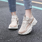 Xajzpa - 2023 New Sneakers Women Shoes Mesh Breathable Flat Anti-Slip Woman Sneakers Outdoor Trainer Female Zapatos De Mujer