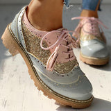 Xajzpa - Women Vintage Oxford Brogues Shoes