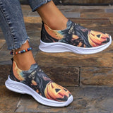 Xajzpa - Yellow Casual Sportswear Daily Patchwork Printing Round Comfortable Shoes