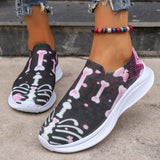 Xajzpa - Purple Casual Patchwork Printing Round Comfortable Out Door Shoes