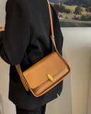 Xajzpa - Lock Flap Shoulder Bag